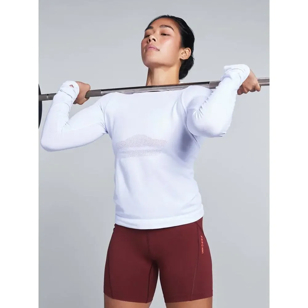 LNDR Here Today Long Sleeve Tee White - S - M